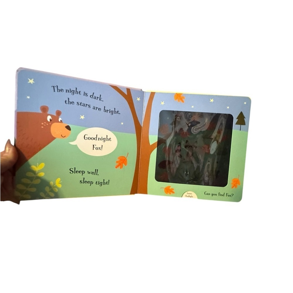 5/$25 Used Goodnight Bear Magic Flashlight Book - Picture 4 of 4